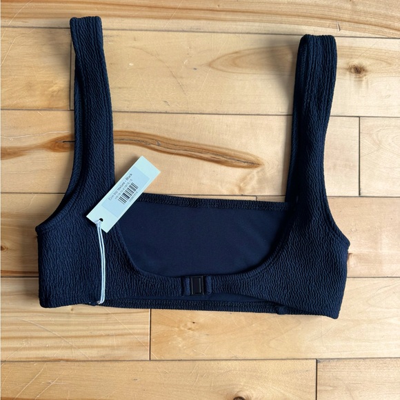 NWT WANDERLUST textured bikini Erin in BLACK - Picture 5 of 8